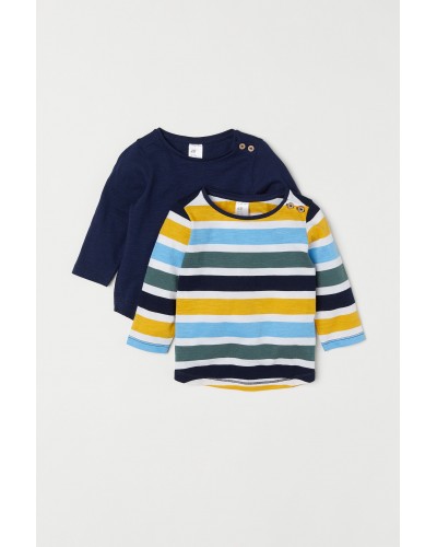 Комплект лонгсливов H&M для мальчиков