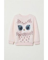 Флисовый свитшот H&M для девочек